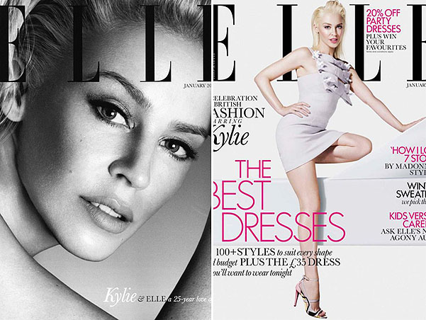 Кайли Миноуг специально для британского ELLE