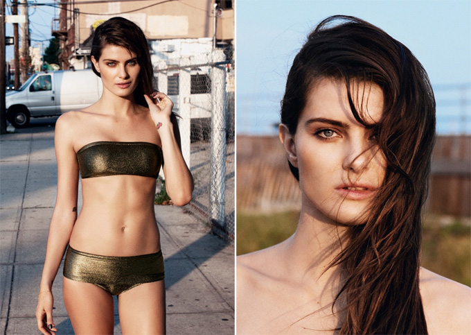 Изабели Фонтана в рекламе Bergdorf Goodman