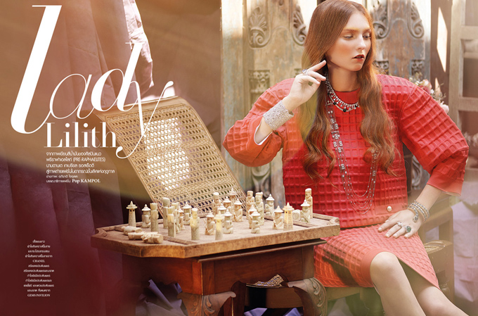 Дарья Фомина в L'Officiel Thailand 