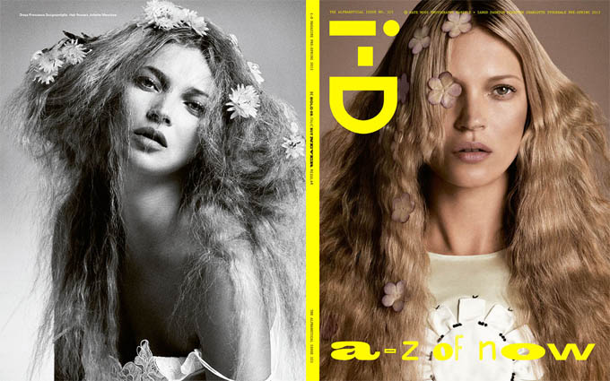 Кейт Мосс на страницах журнала i-D