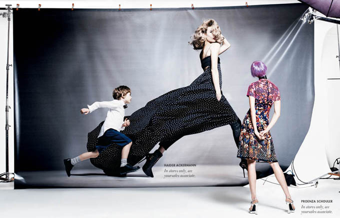 Карли Клосс и Вика Фалалеева в Art of Fashion