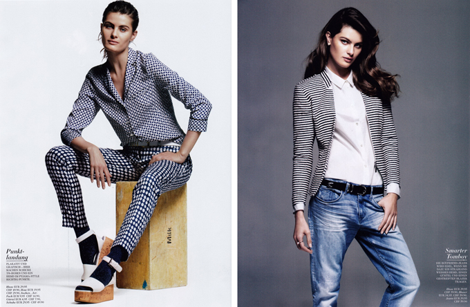 Изабели Фонтана в журнале H&M