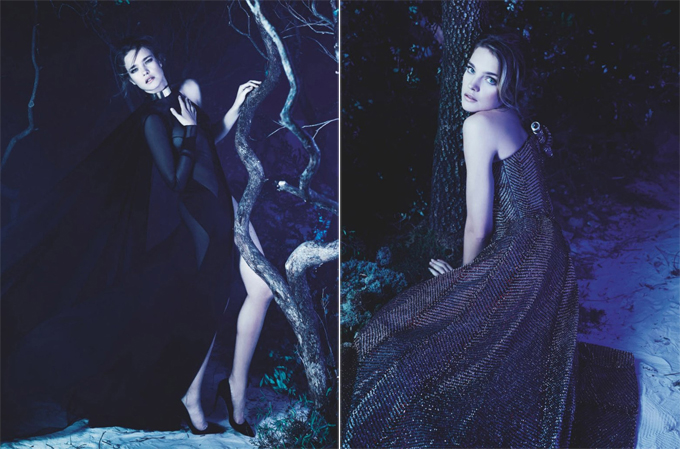 Наталья Водянова в мартовском Numero