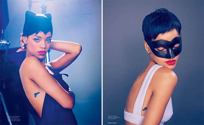 Рианна в британском Elle