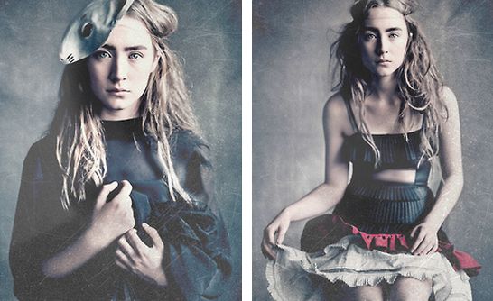 Сирша Ронан в британском Vogue