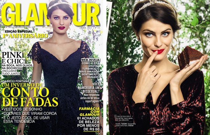 Изабели Фонтана в бразильском Glamour