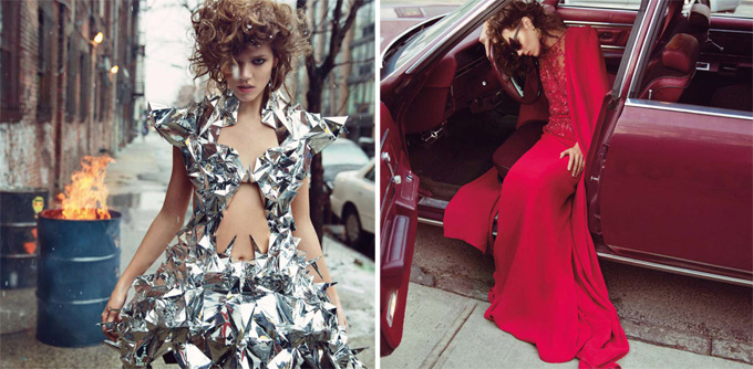 Фрейя Беха Эриксен в французском Vogue 