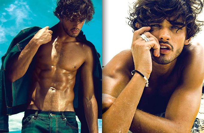 Марлон Тейсейра  в корейском L’Officiel Hommes
