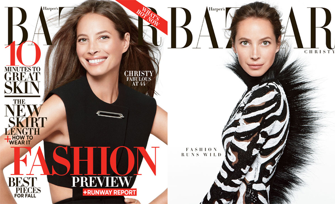 Кристи Терлингтон в американском Harper’s Bazaar