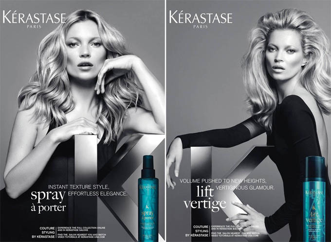 Кейт Мосс специально для Kerastase