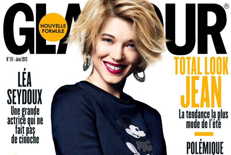 Леа Сейду во французском Glamour