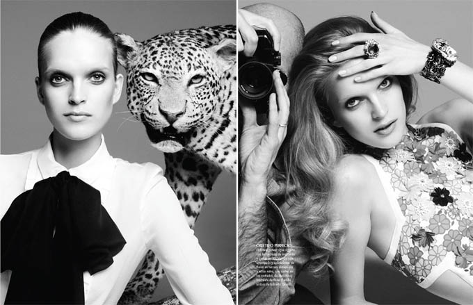 Мирте Маас в латиноамериканском Vogue