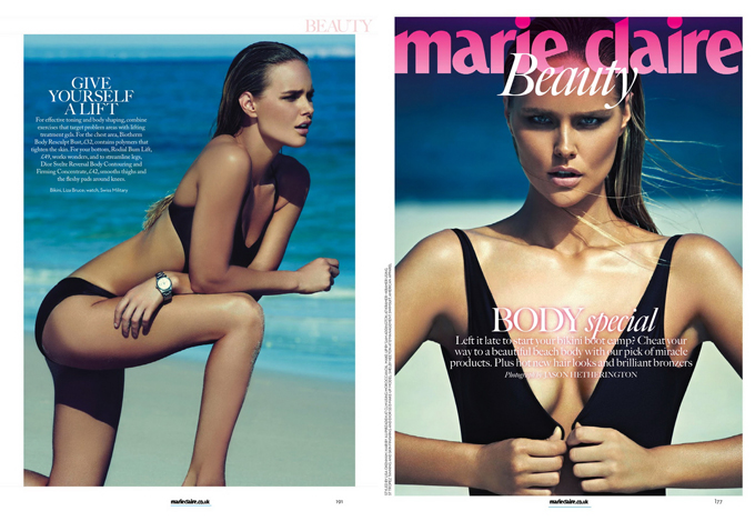 Шелби Китон в британском Marie Claire