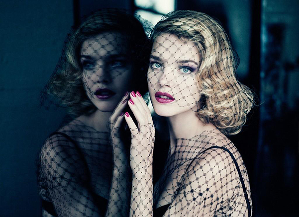 Наталья Водянова в рекламе косметики Guerlain 