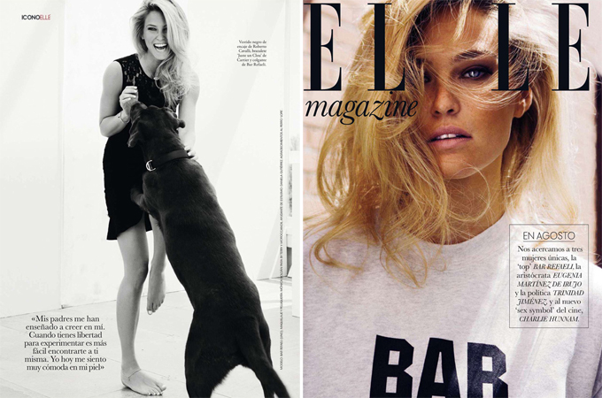 Бар Рафаэли в испанском Elle