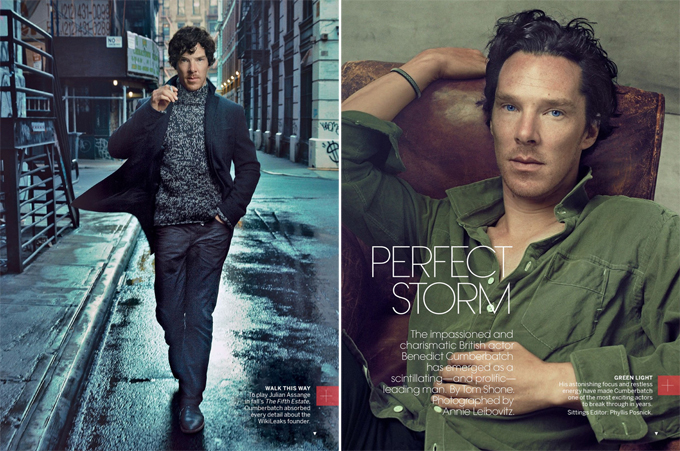 Бенедикт Камбербэтч в американском Vogue