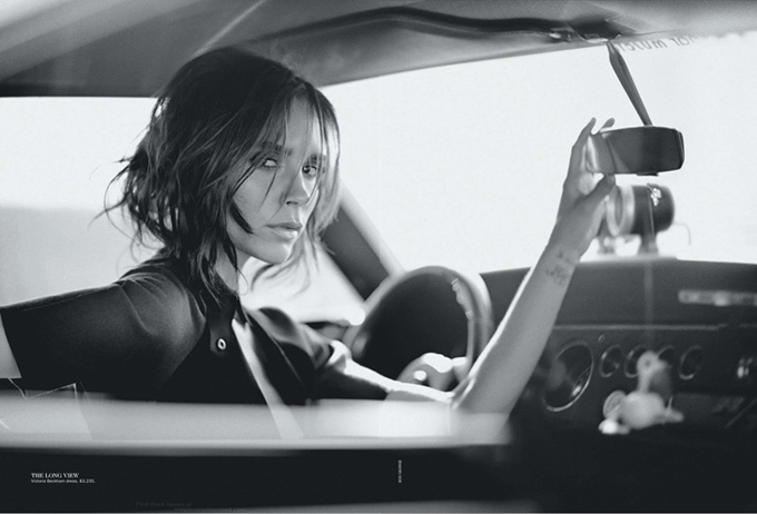 Виктория Бэкхэм в  австралийском Vogue