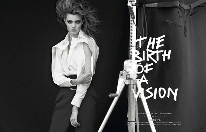 Линдси Виксон в японском Vogue