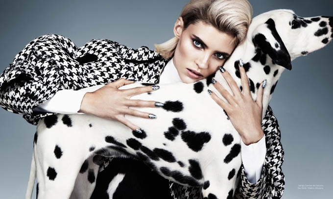 Элисон Никс в латиноамериканском Harper’s Bazaar 