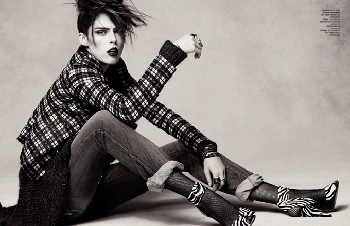 Коко Роша в голландском  L’Officiel