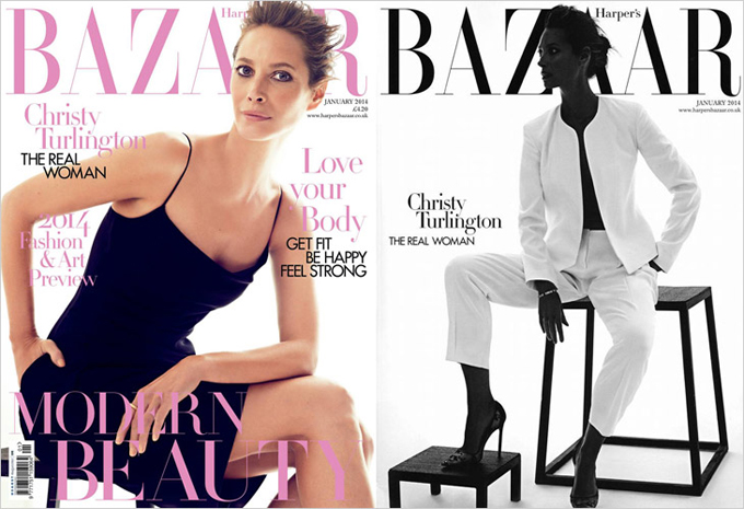 Кристи Терлингтон в журнале Harper's Bazaar 