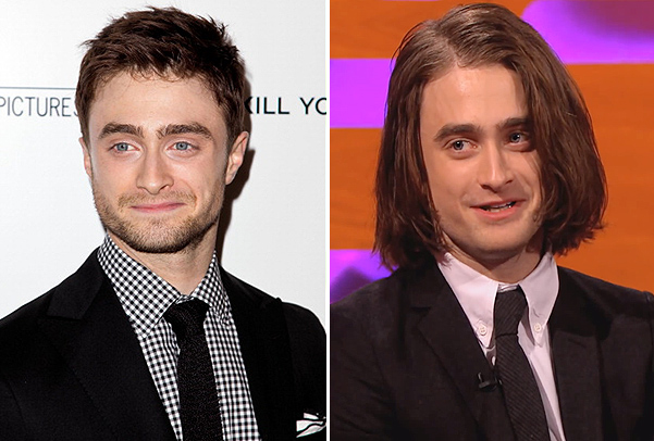 Новая прическа Дэниела Рэдклиффа