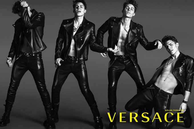 Нолан Фанк специально для Versace