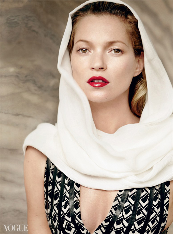 Кейт Мосс в американском Vogue