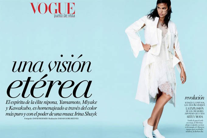 Ирина Шейк в мексиканском Vogue