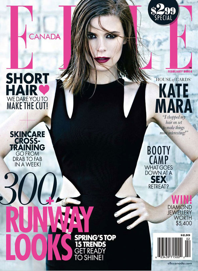 Кейт Мара в канадском Elle