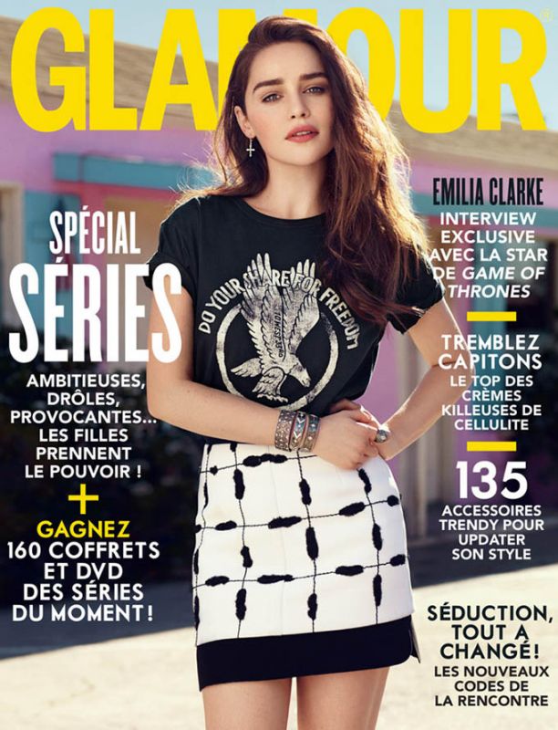 Эмилия Кларк во французском Glamour