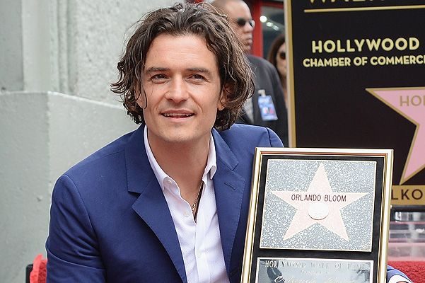 Орландо Блум получил звезду на голливудской Аллее славы