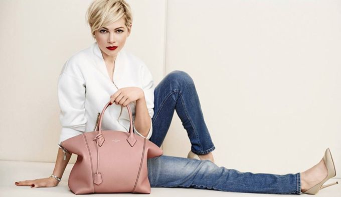 Мишель Уильямс специально для Louis Vuitton