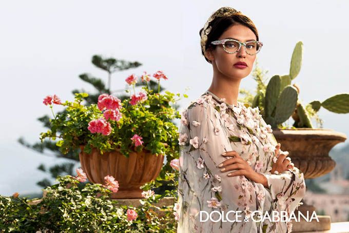 Бьянка Балти специально для Dolce & Gabbana