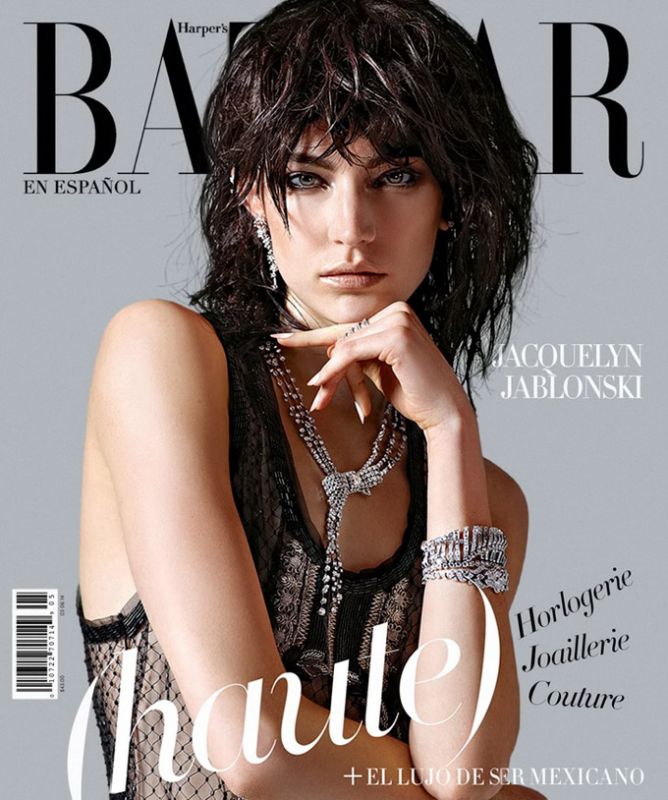Жаклин Яблонски в испанском Harper's Bazaar