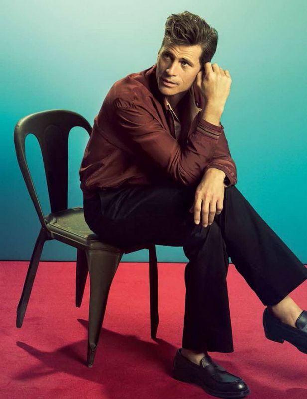 Марк Вандерлу в немецком GQ