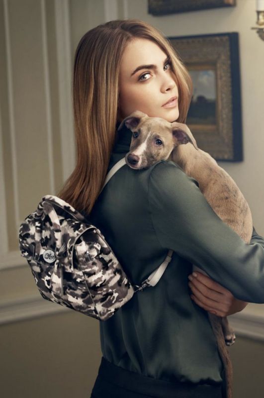 Кара Делевинь специально для Mulberry