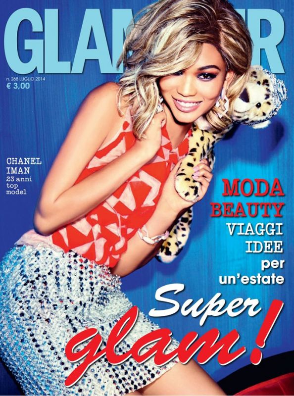 Шанель Иман в итальянском Glamour