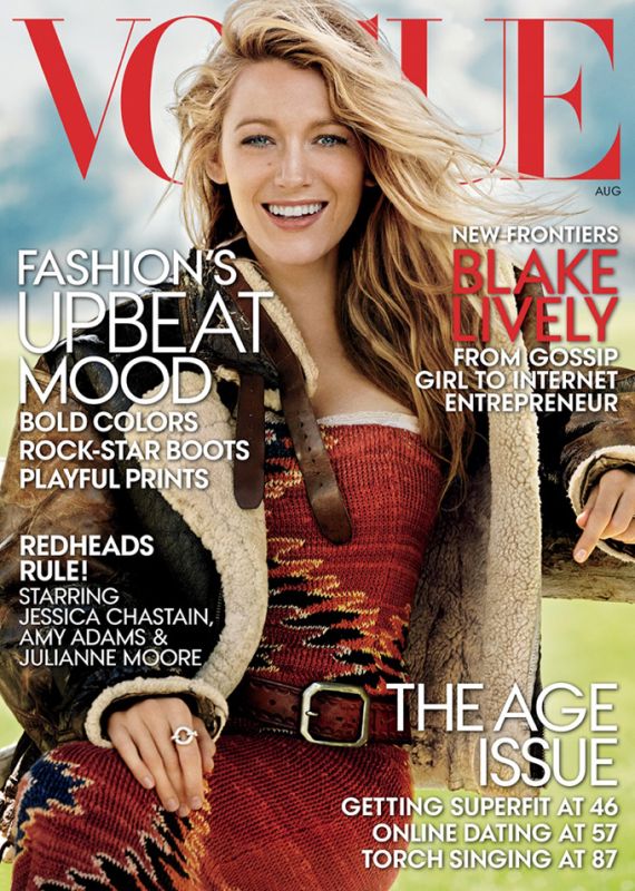 Блейк Лайвли в Vogue 