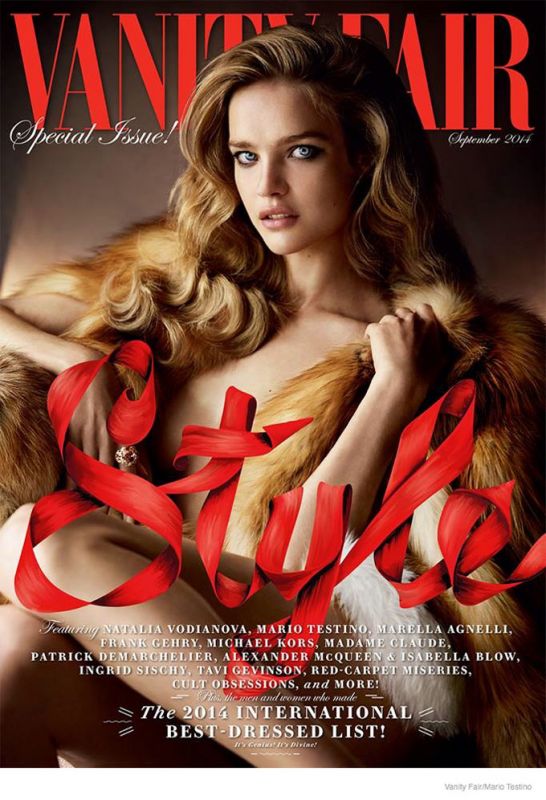 Наталья Водянова в журнале Vanity Fair