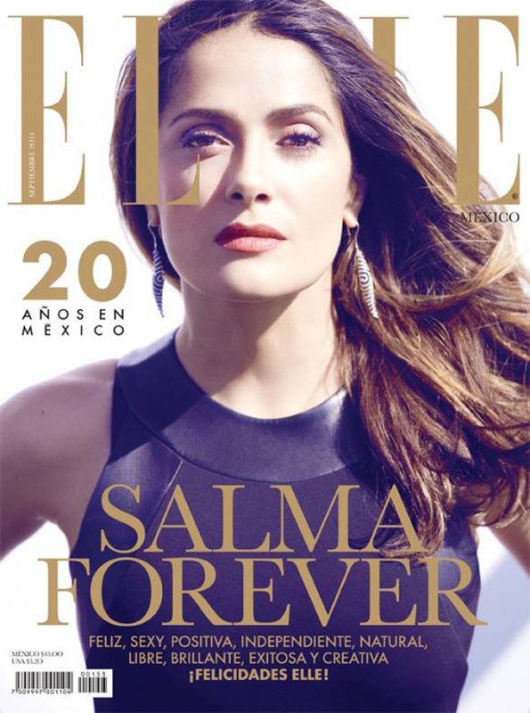 Сальма Хайек в мексиканском Elle