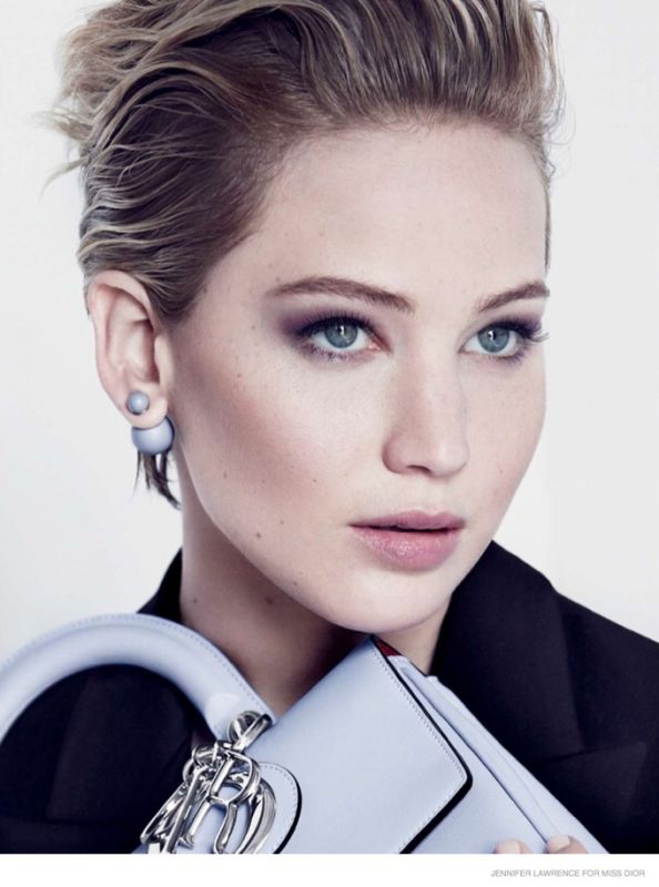 Дженнифер Лоуренс специально для Miss Dior