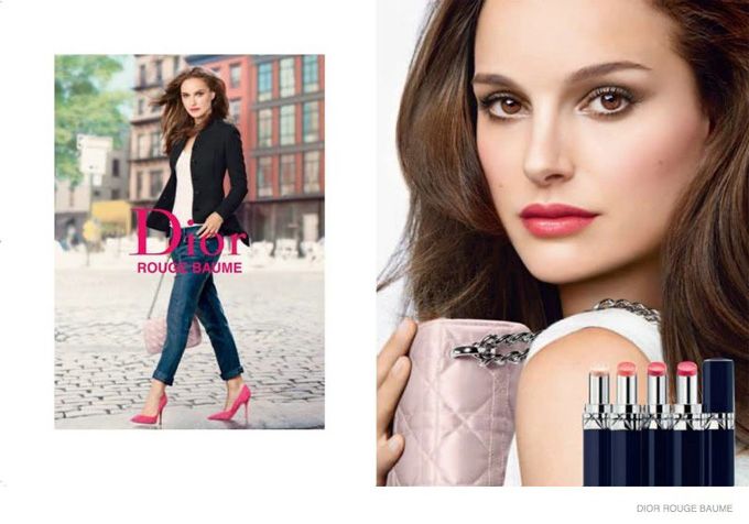 Натали Портман специально для Dior Rouge Baume