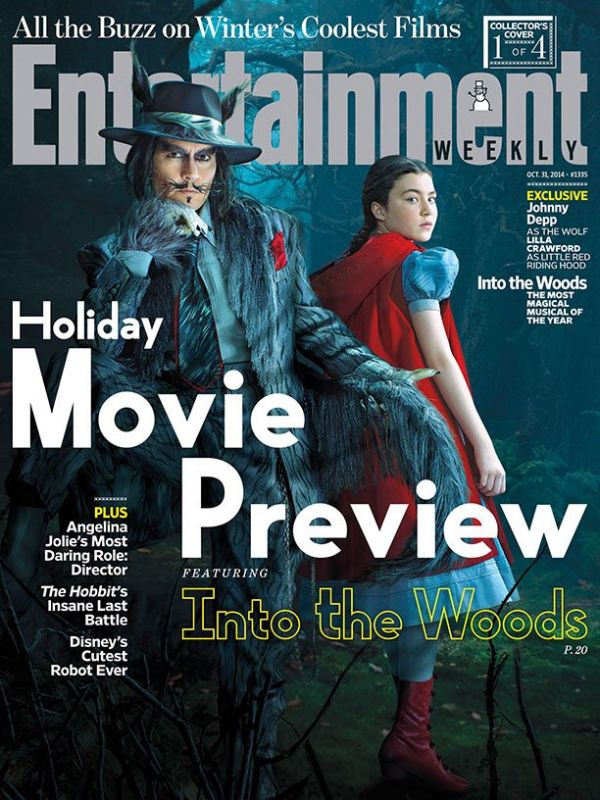 Звезды мюзикла «Чем дальше в лес» в журнале Entertainment Weekly
