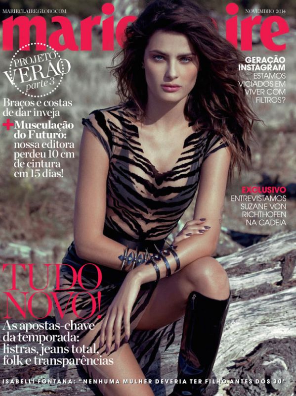 Изабели Фонтана в бразильском Marie Claire