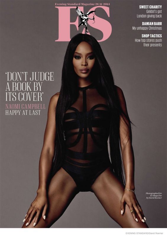 Наоми Кэмпбелл в журнале Evening Standard