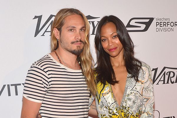 Zoe Saldana, Marco Perego, Sons – Stock Editorial Photo, 52% OFF