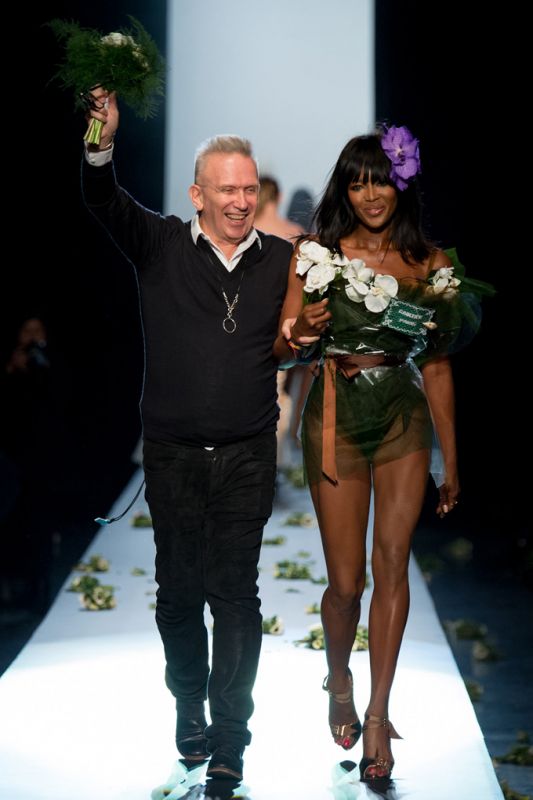 Jean Paul Gaultier блеснул на Парижской неделе моды