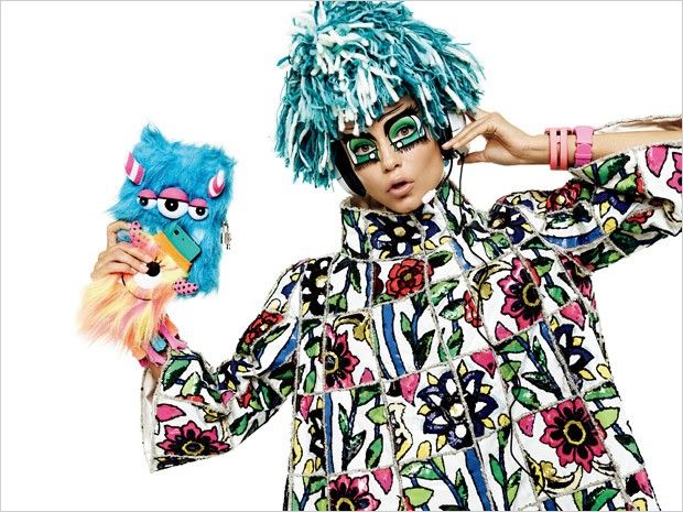 Наташа Поли в японском Vogue