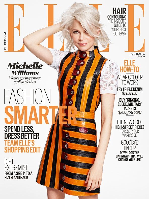 Мишель Уильямс в британском ELLE